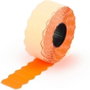 Apli Etiquetas de Precios Removibles Naranja 26x16mm con Sinusoidal